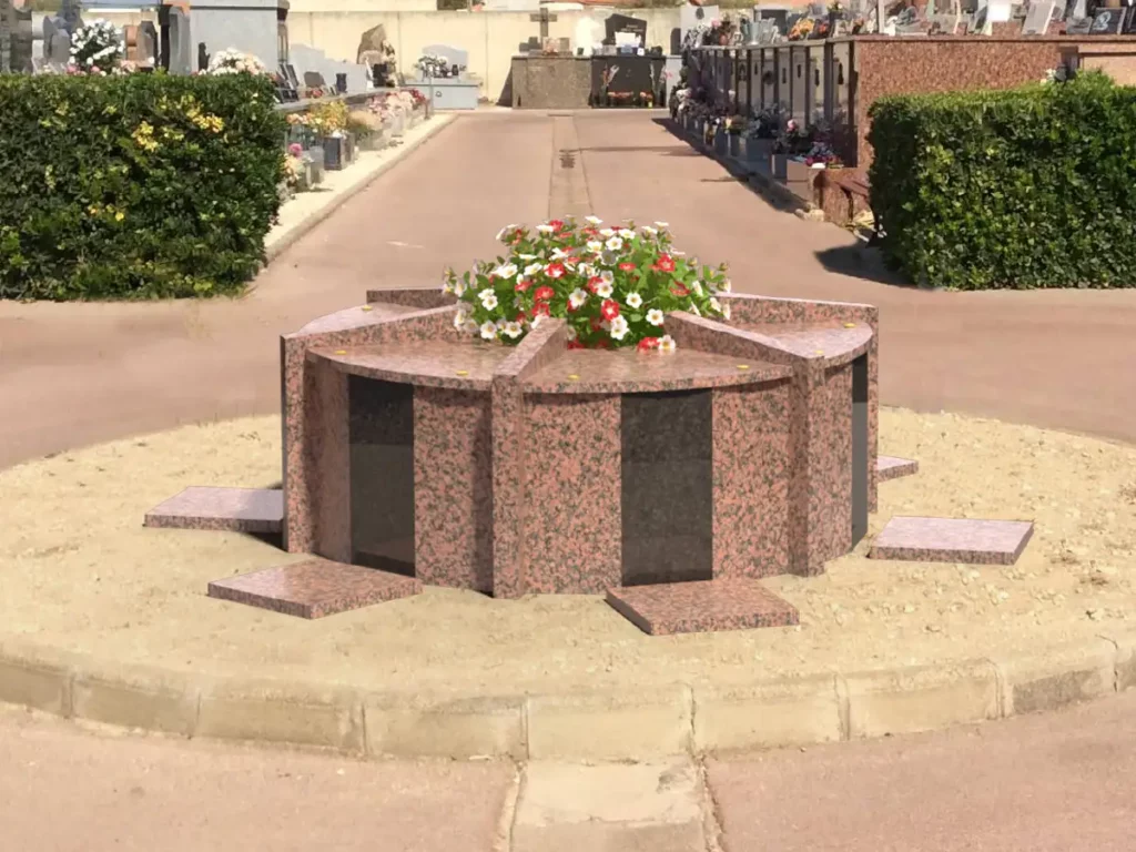 Columbarium Demi-élévation Syrin